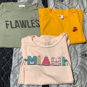Womens 3 tee bundle